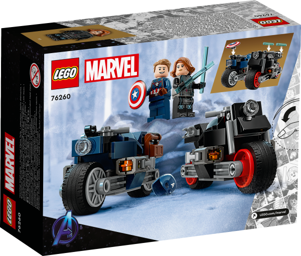 LEGO® Marvel - 76260 - Black Widows & Captain Americas Motorräder